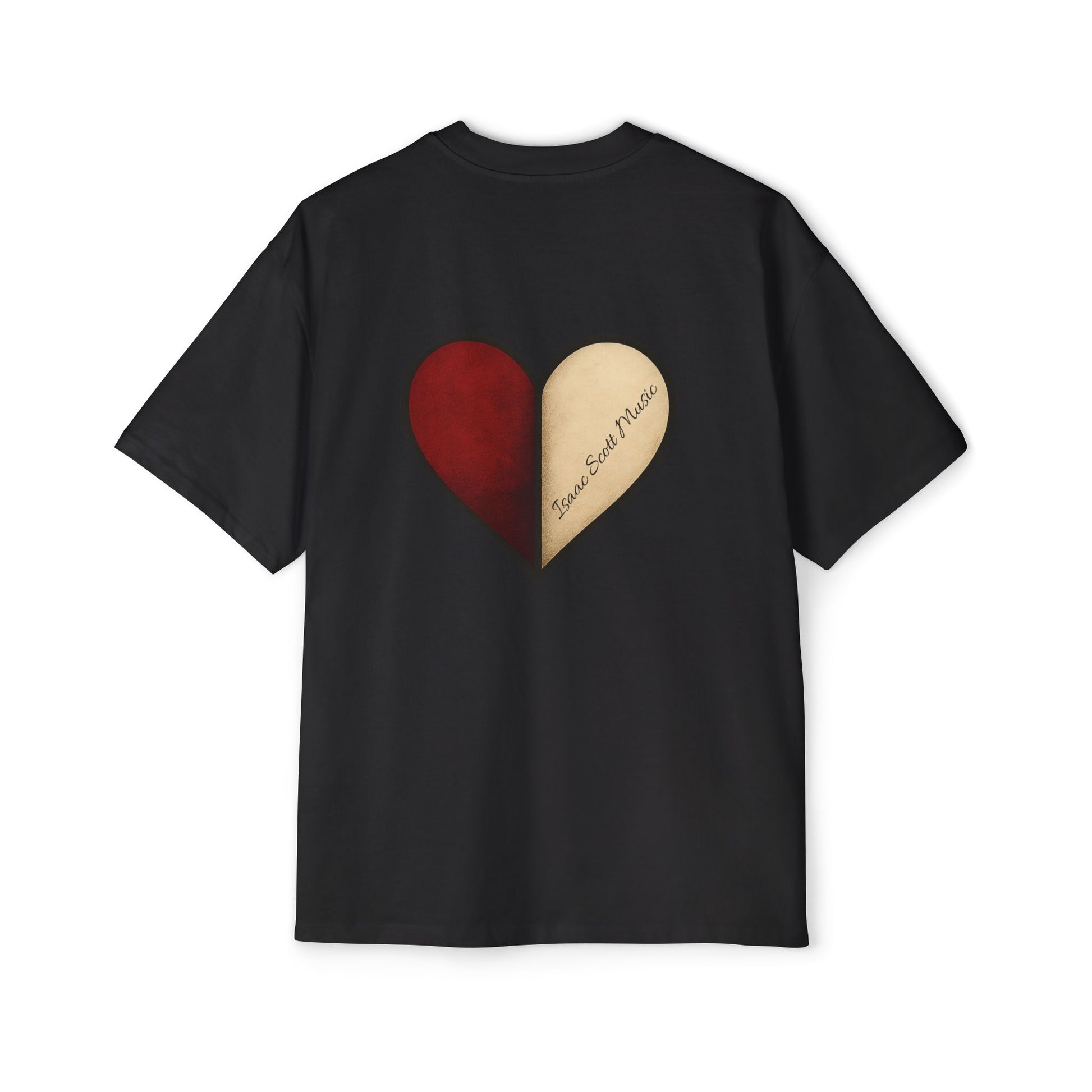 "Half Of My Heart" Oversized Graphic Tee