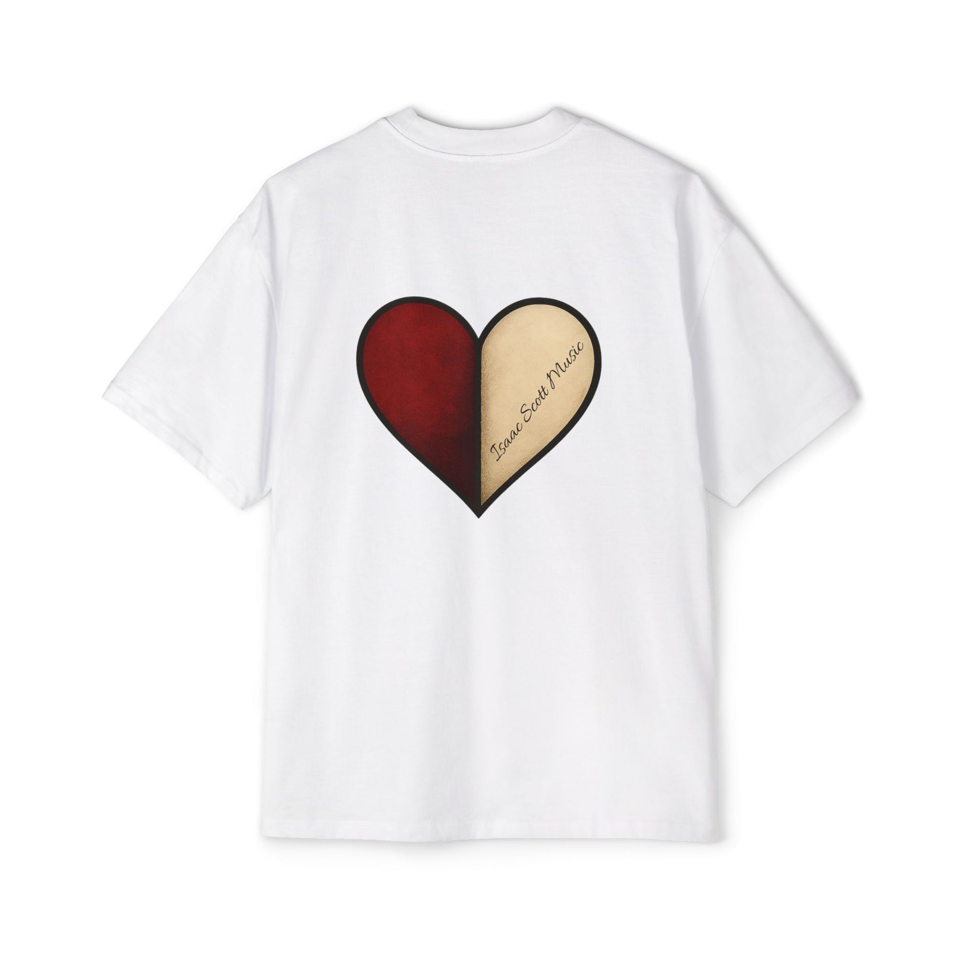 "Half Of My Heart" Oversized Graphic Tee