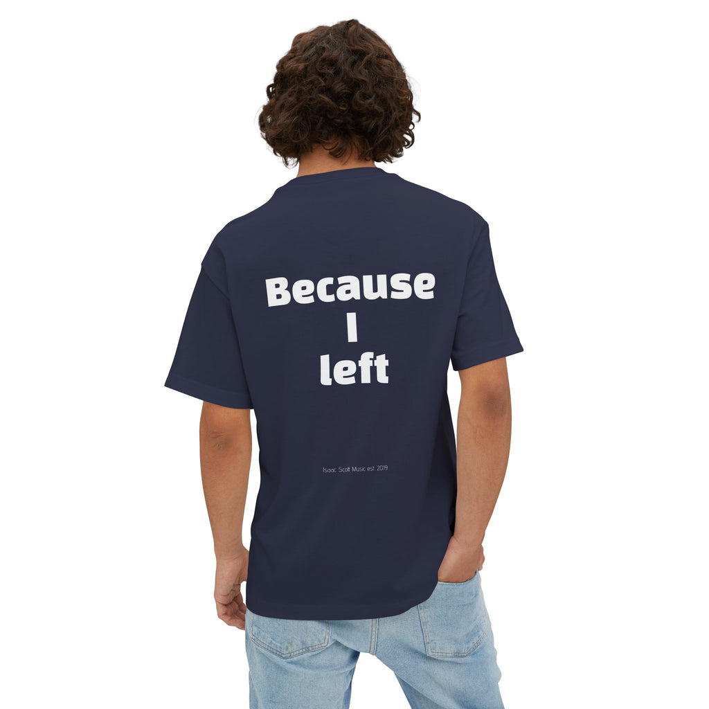 "I Am Where I Am" Oversized Boxy Tee