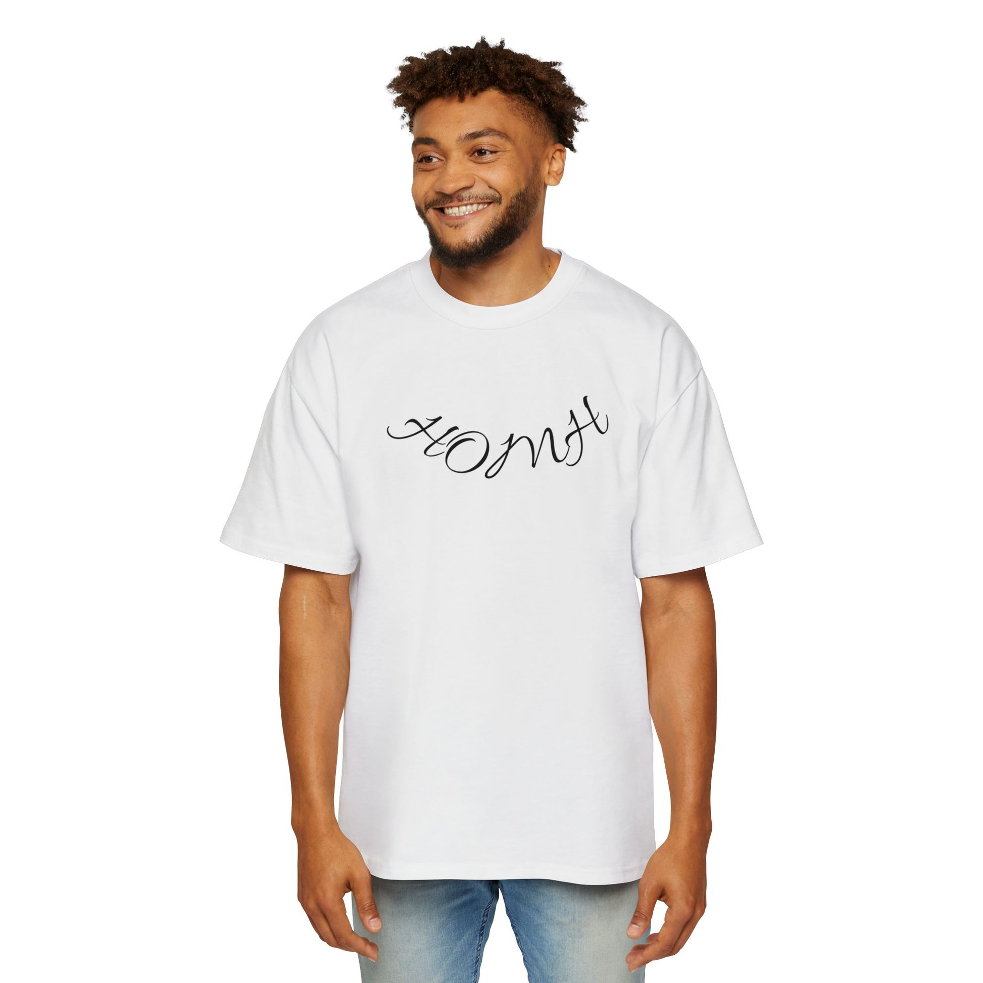 "Half Of My Heart" Oversized Graphic Tee