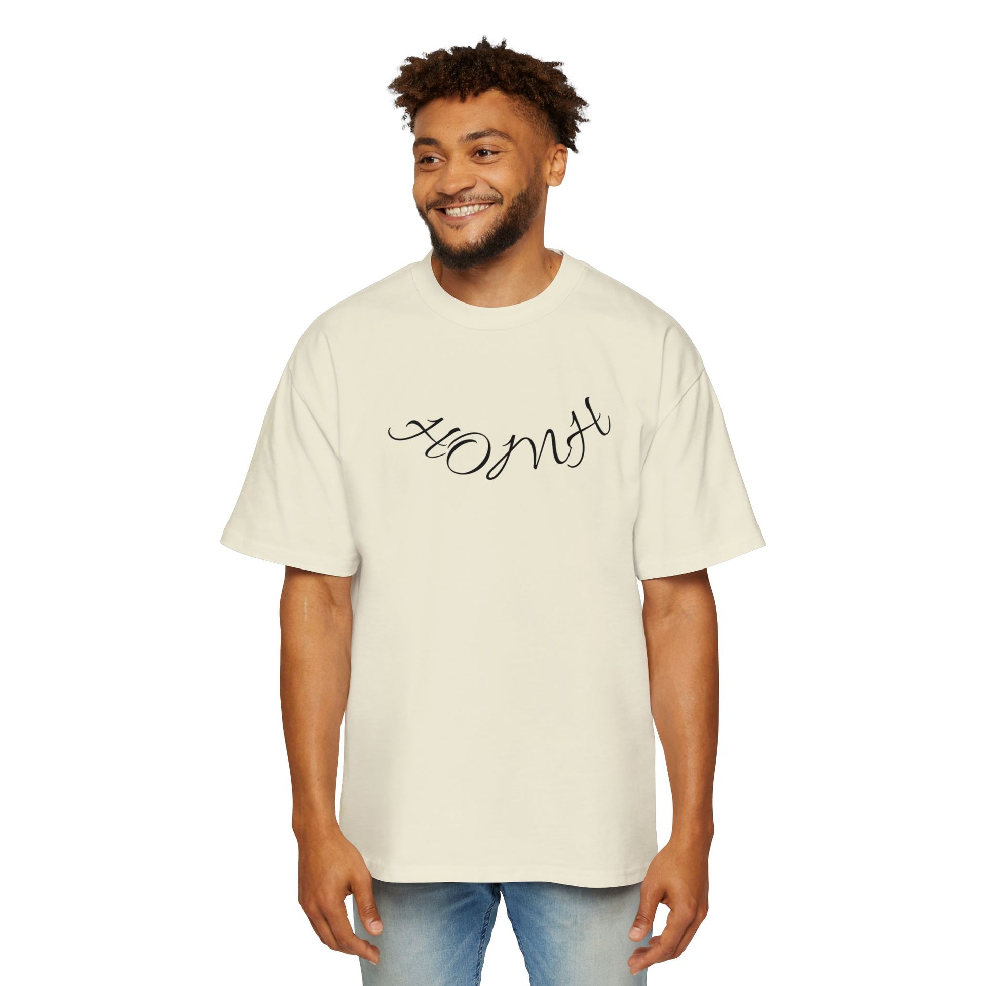 "Half Of My Heart" Oversized Graphic Tee