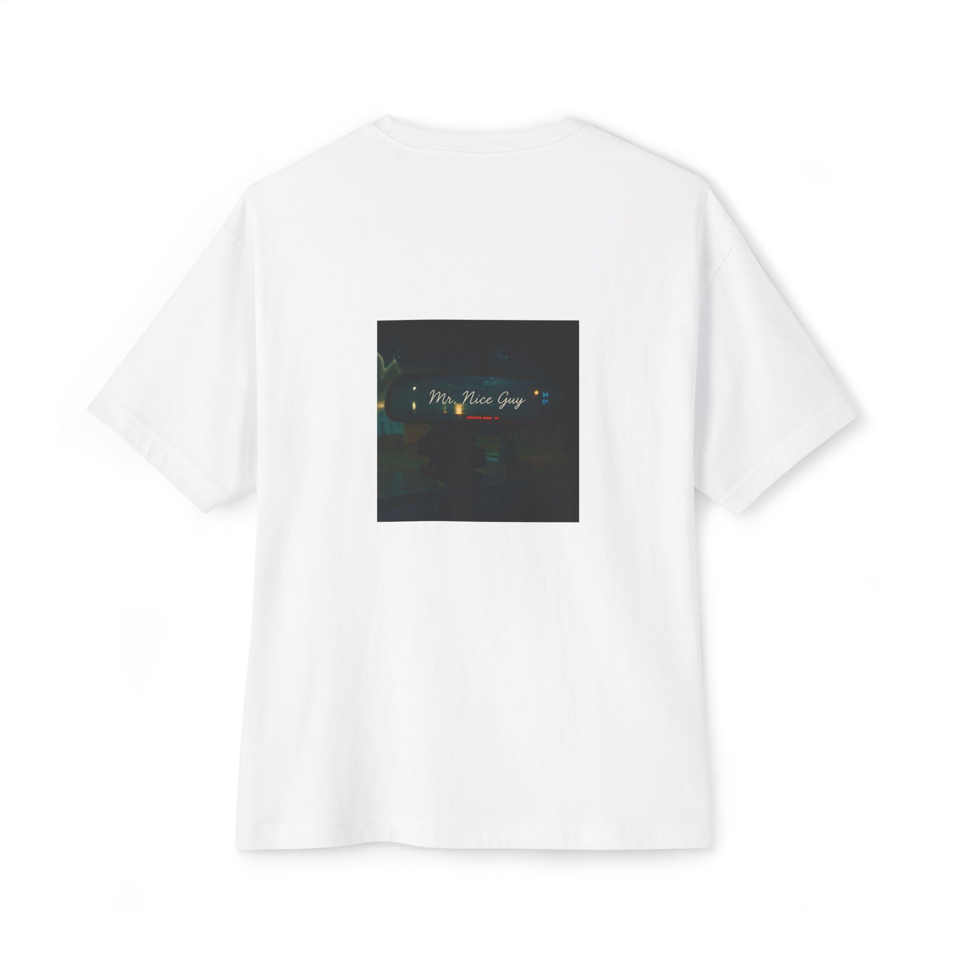 "Mr. Nice Guy" - Isaac Scott - Unisex Oversized Graphic Tee