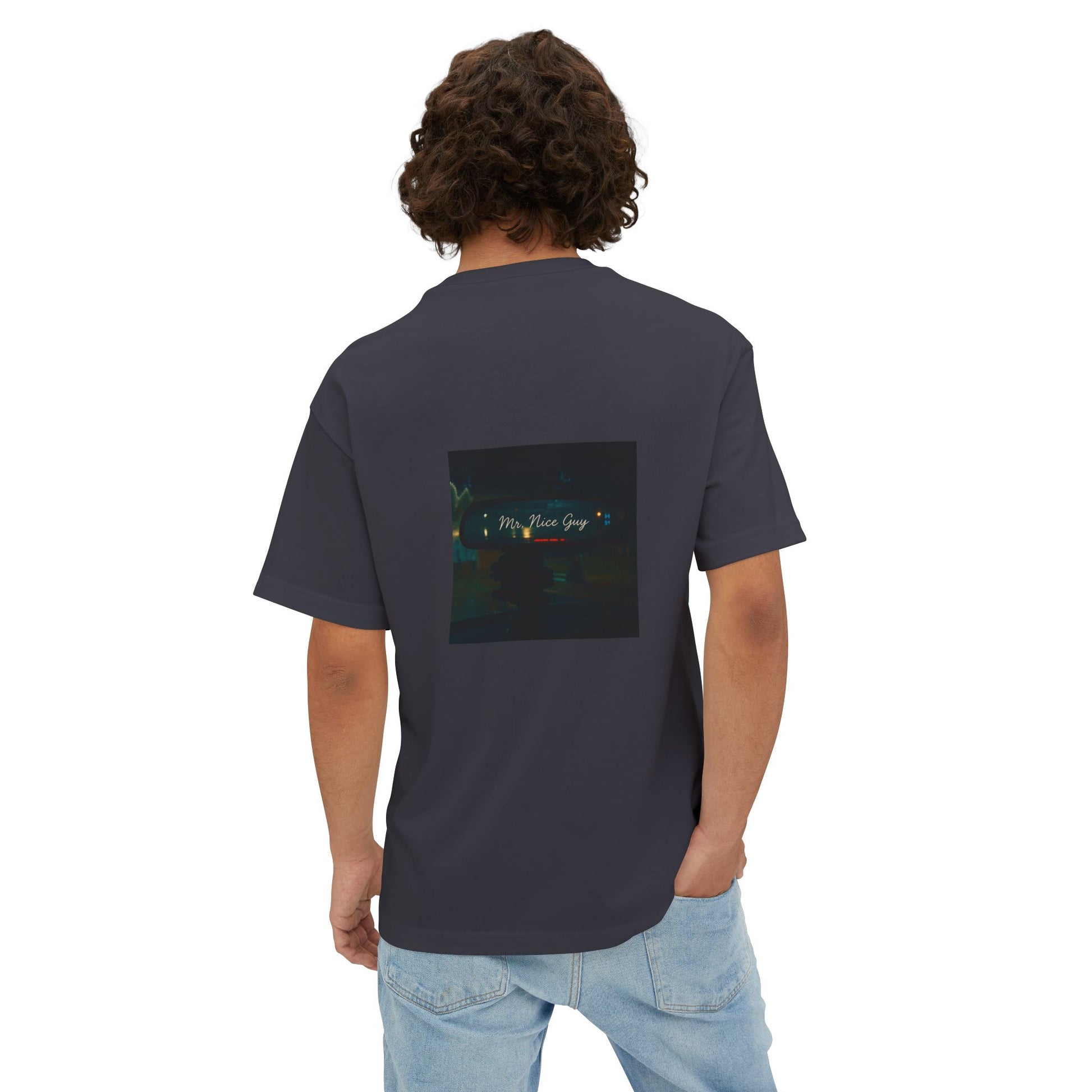 "Mr. Nice Guy" - Isaac Scott - Unisex Oversized Graphic Tee