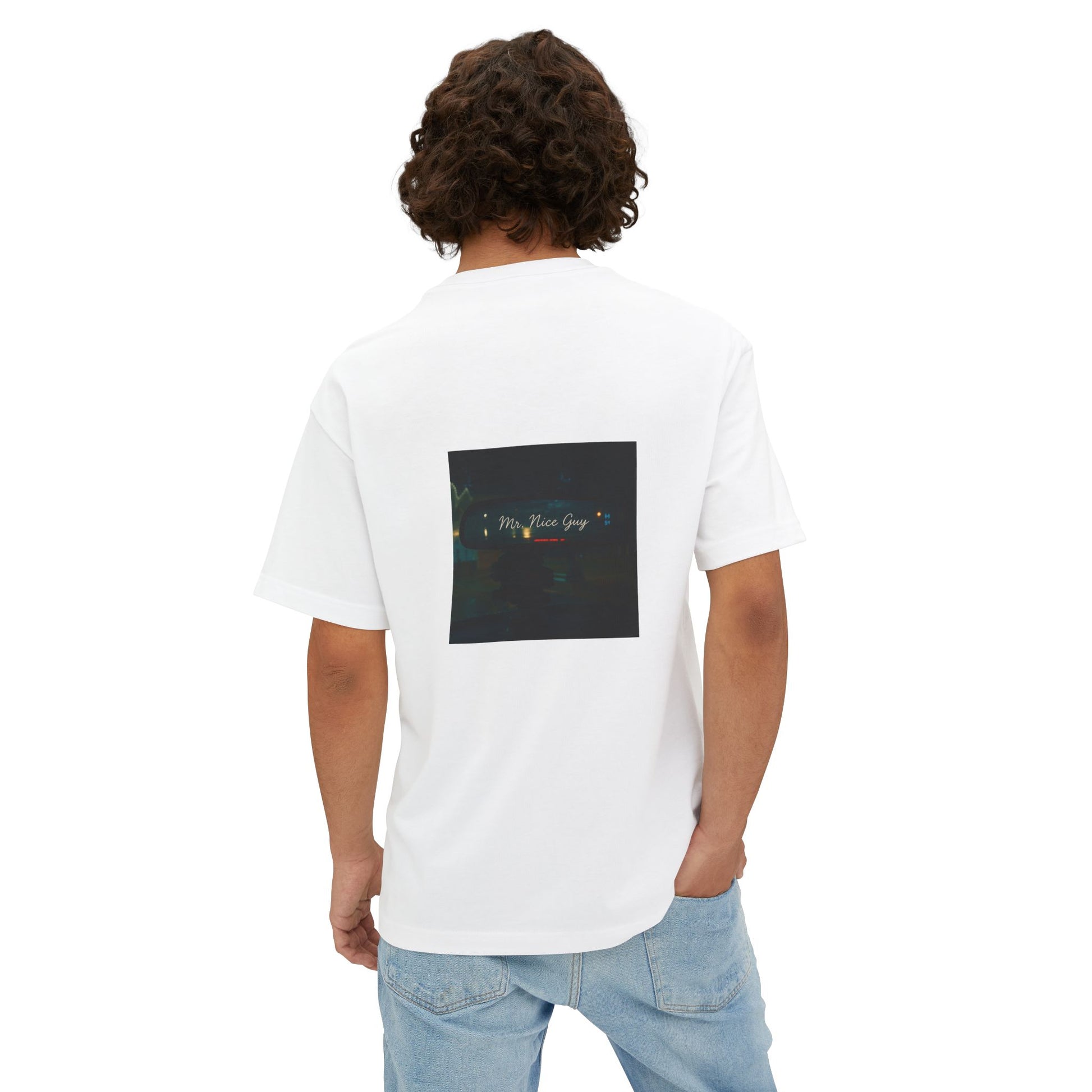 "Mr. Nice Guy" - Isaac Scott - Unisex Oversized Graphic Tee