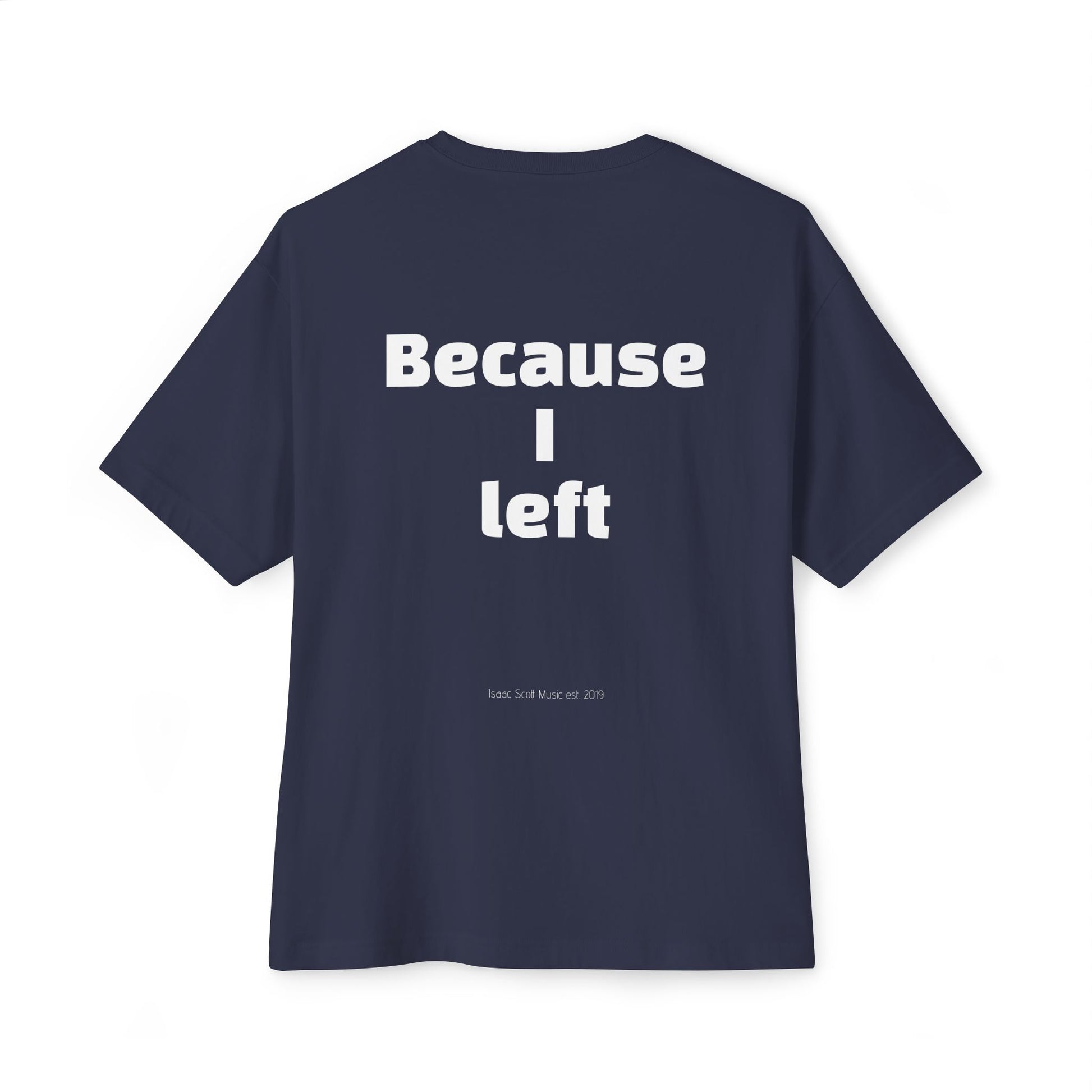 "I Am Where I Am" Oversized Boxy Tee