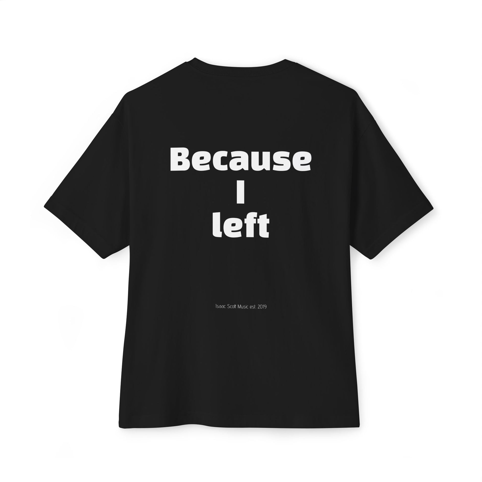 "I Am Where I Am" Oversized Boxy Tee