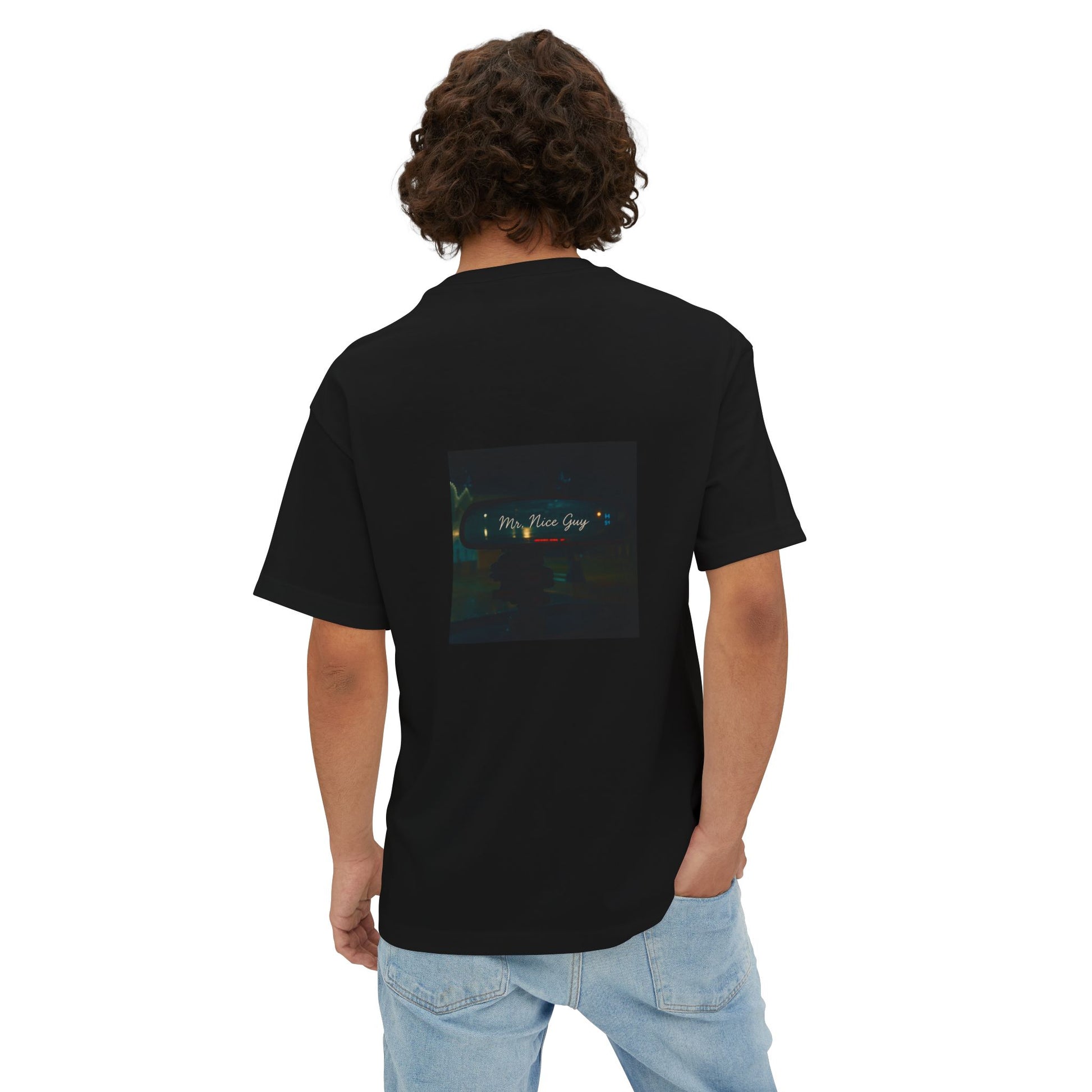 "Mr. Nice Guy" - Isaac Scott - Unisex Oversized Graphic Tee