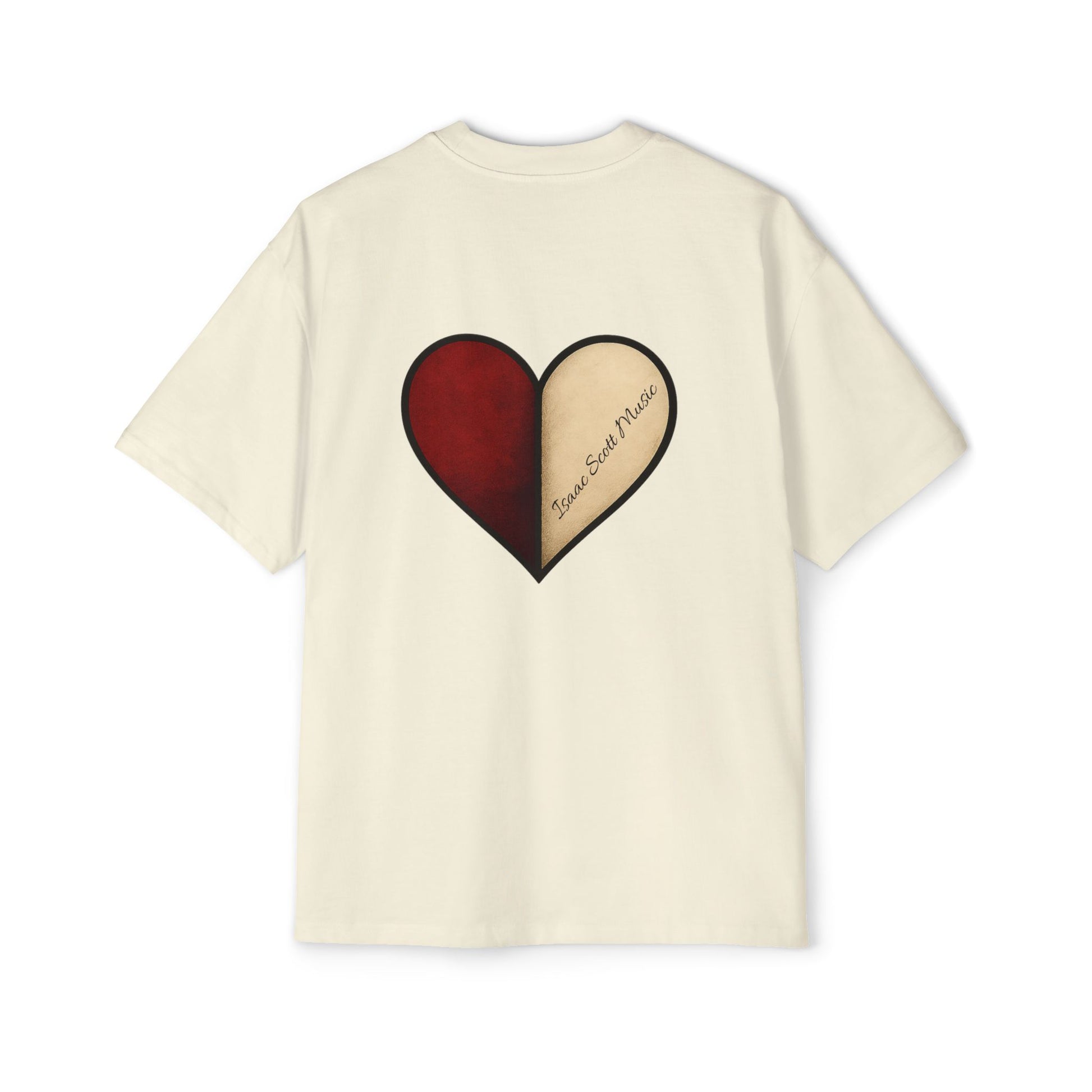 "Half Of My Heart" Oversized Graphic Tee